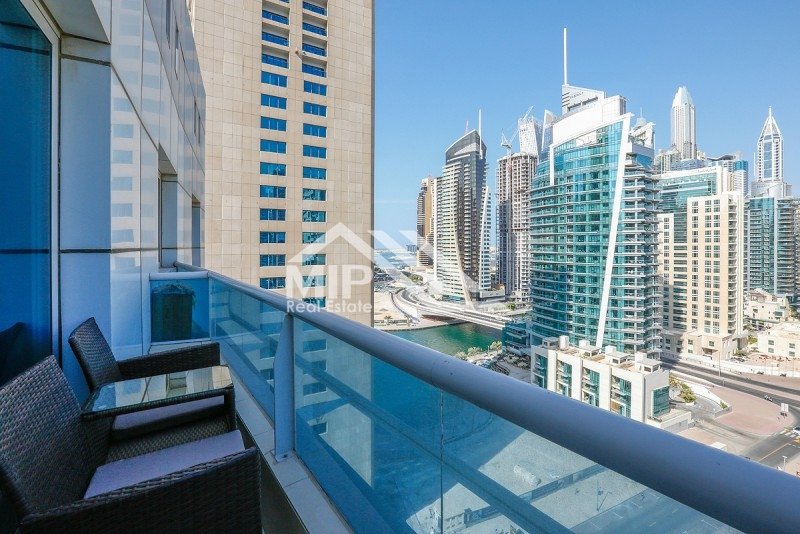 High Floor |Spacious  1BR +Balcony | Chiller free