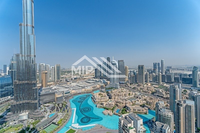 Brand New |High Floor w/Full Fountain & Burj Khalifa View